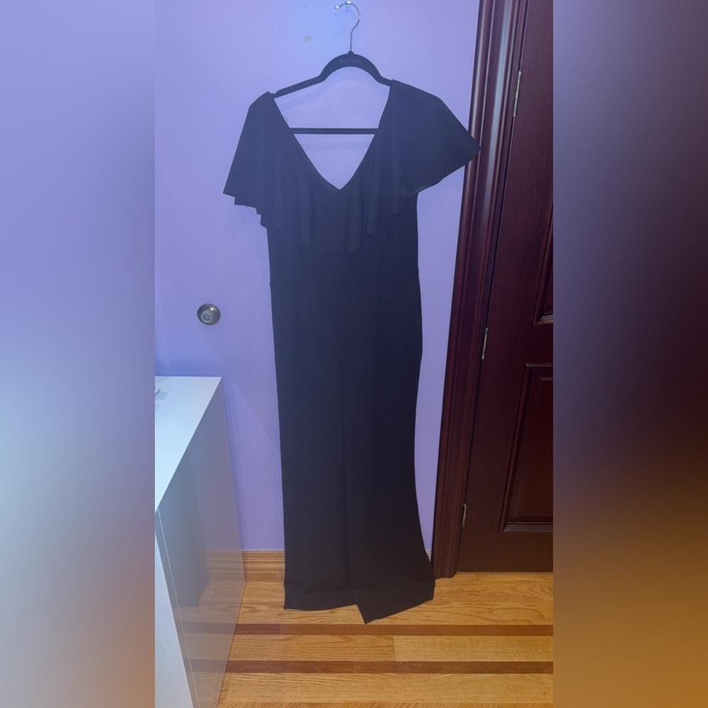 Elegant Black Evening Jumpsuit